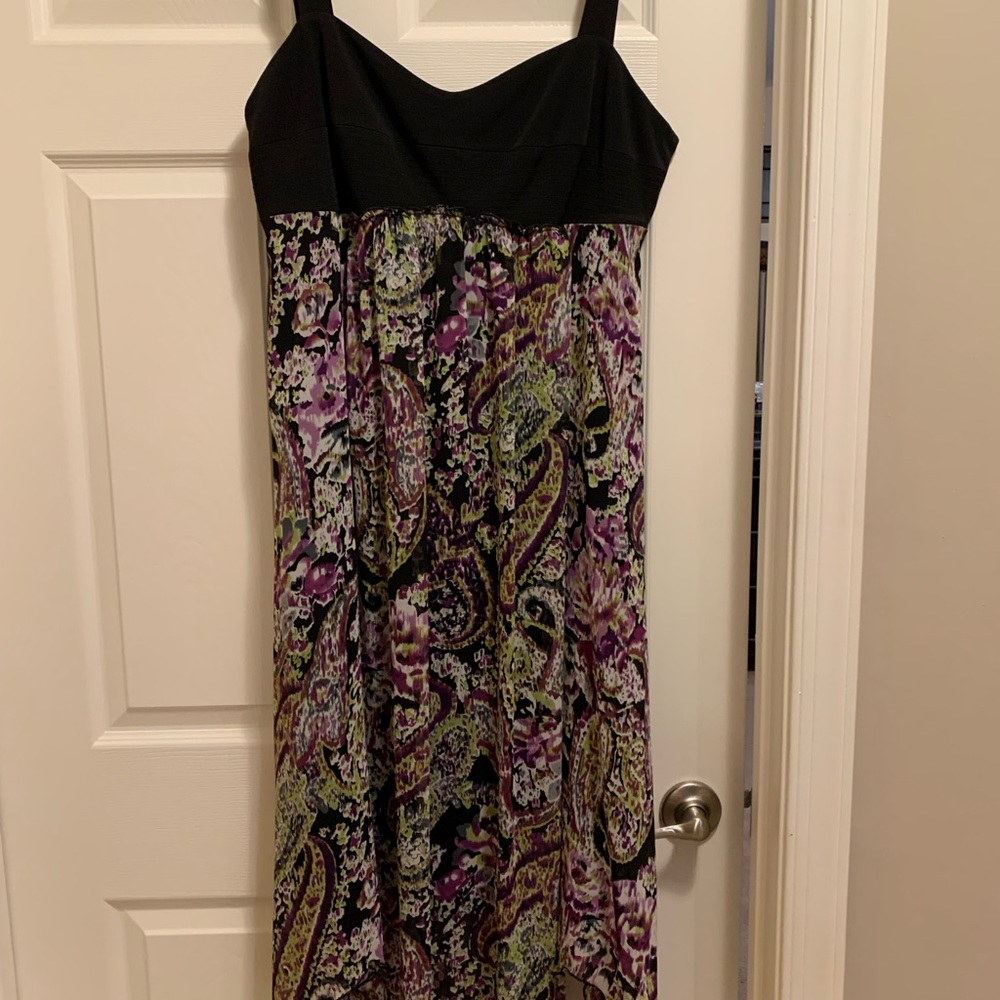 Strapped Fun Dress, very light, colors are beautiful in person, worn once
